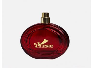 Round Flat Perfume Bottle