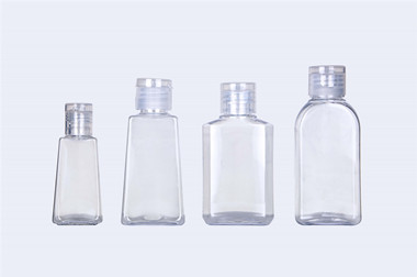 Пустой прозрачный ПЭТ пластиковые бутылки для гель для рук дезинфицирующее средство
